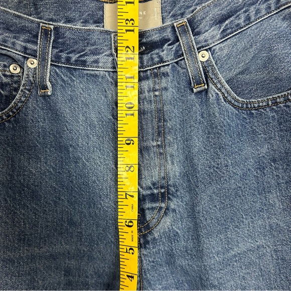 Everlane Womens medium wash The 90s cheeky straight jean size 28 button fly - Picture 9 of 9